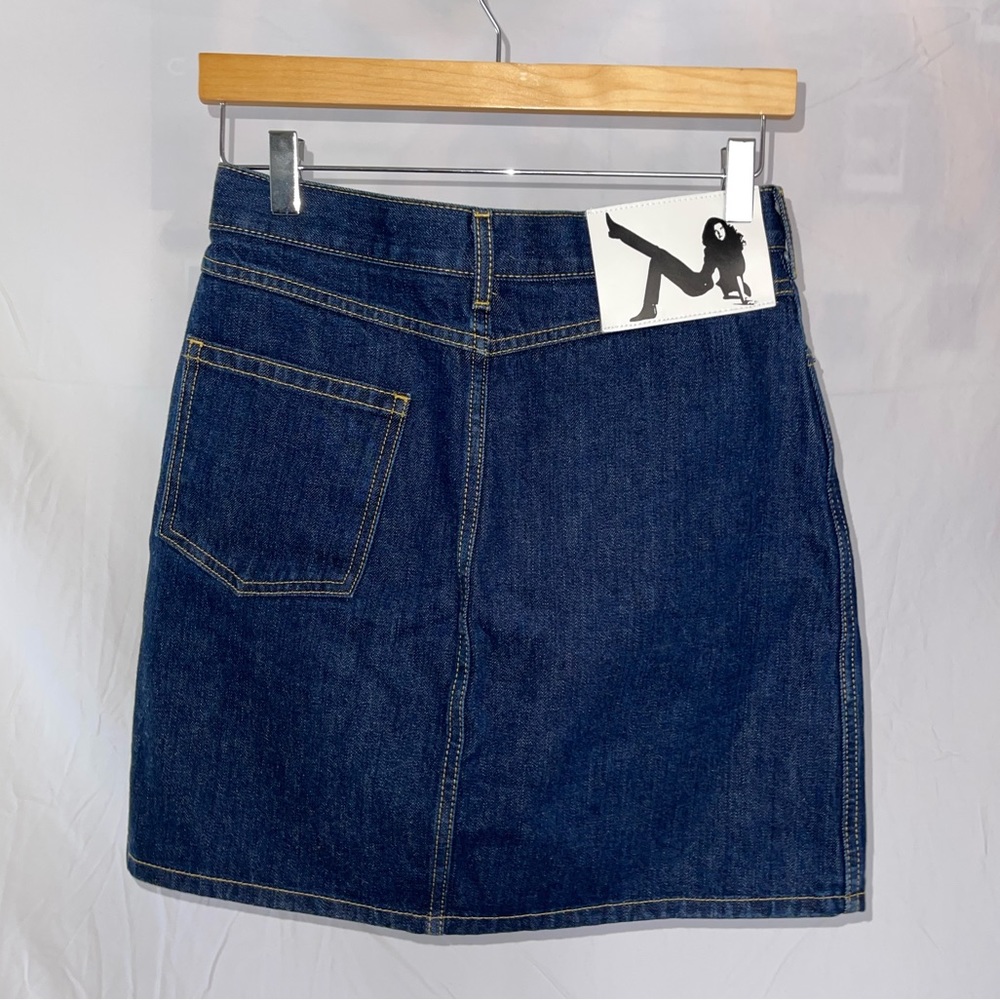 Calvin Klein 205W39NYC Jean Skirt
